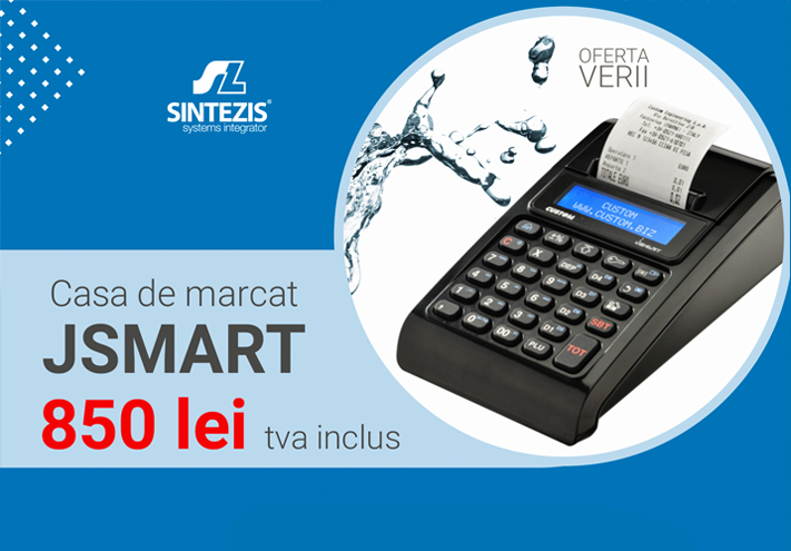 Casa de marcat cu jurnal electronic portabila CUSTOM JSmart