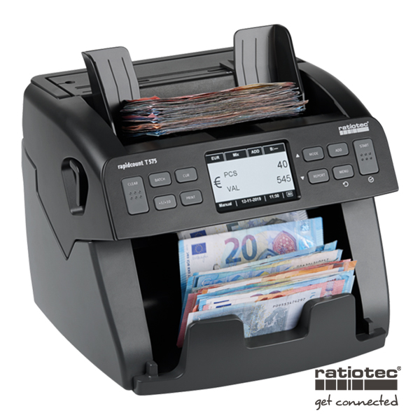 Masina de numarat bancnote RATIOTEC Rapidcount T575